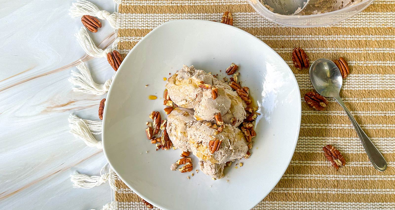 Maple Pecan butter Ice Cream | Vegan, Gluten-free – Artisana Market