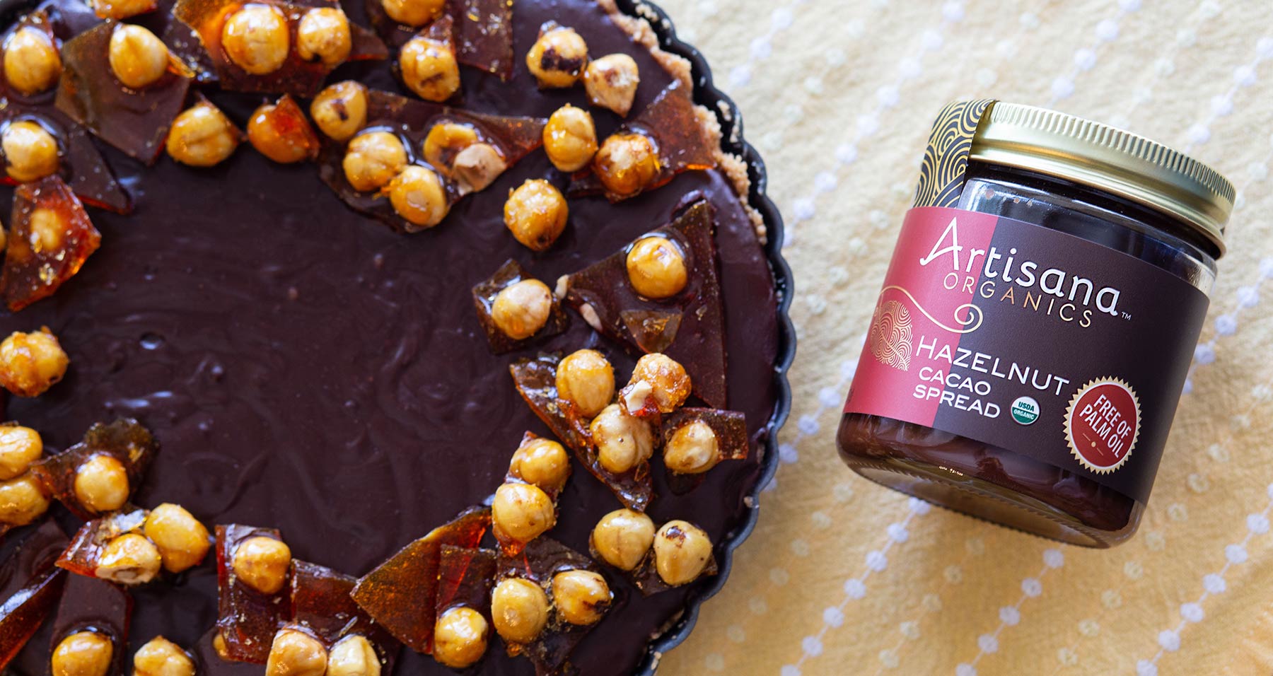 Hazelnut Cashew Chocolate Tart | Vegan, Gluten-free – Artisana Market