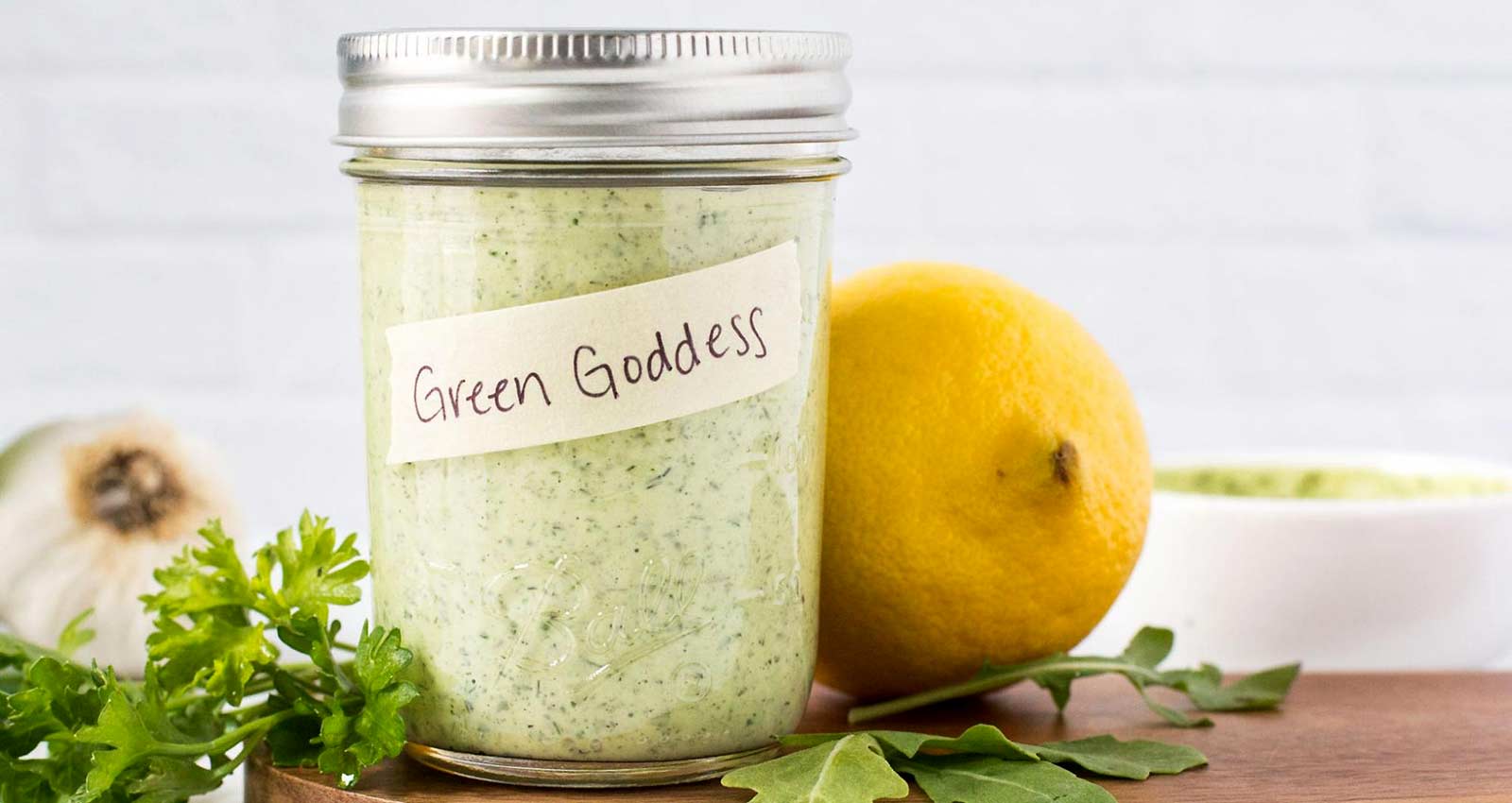 Green Goddess Dressing | Vegan, Gluten-Free Green Goddess Dressing | Vegan, Gluten-Free