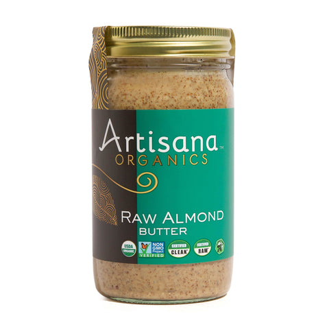14 oz jar of Raw Almond Butter