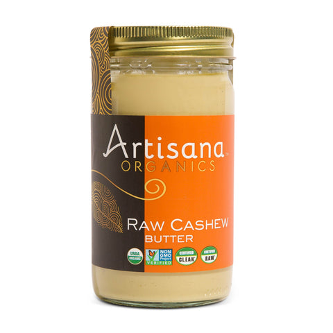 Artisana Raw Cashew Butter, 14oz jar