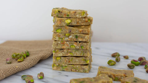 NO-BAKE PISTACHIO BAKLAVA BARS