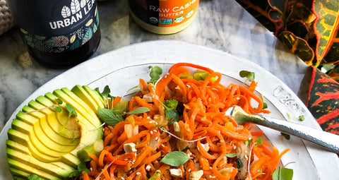 Cashew Carrot Noodle Pad Thai