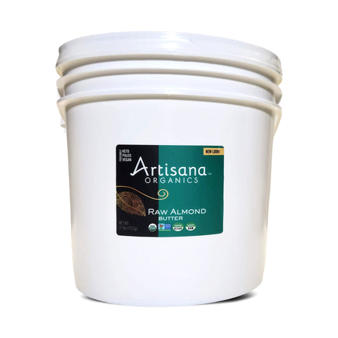 Raw Organic Almond Butter - Bulk Pail