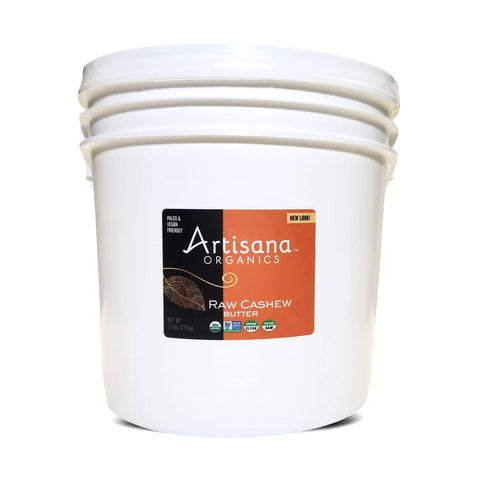 Raw Organic Cashew Butter - Bulk Pail