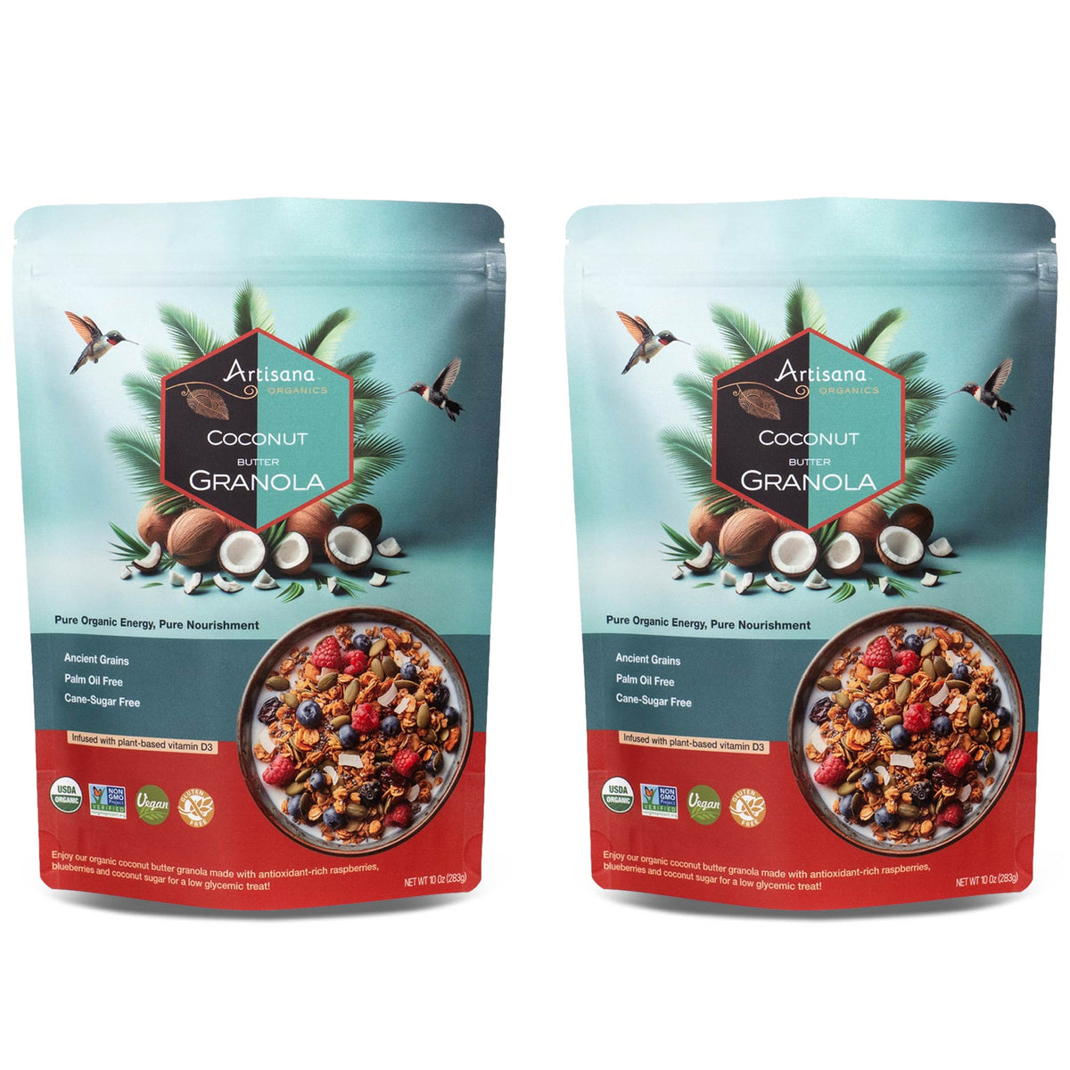 2 pack of Coconut Granola
