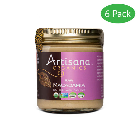 Organic Raw Macadamia Cashew Butter