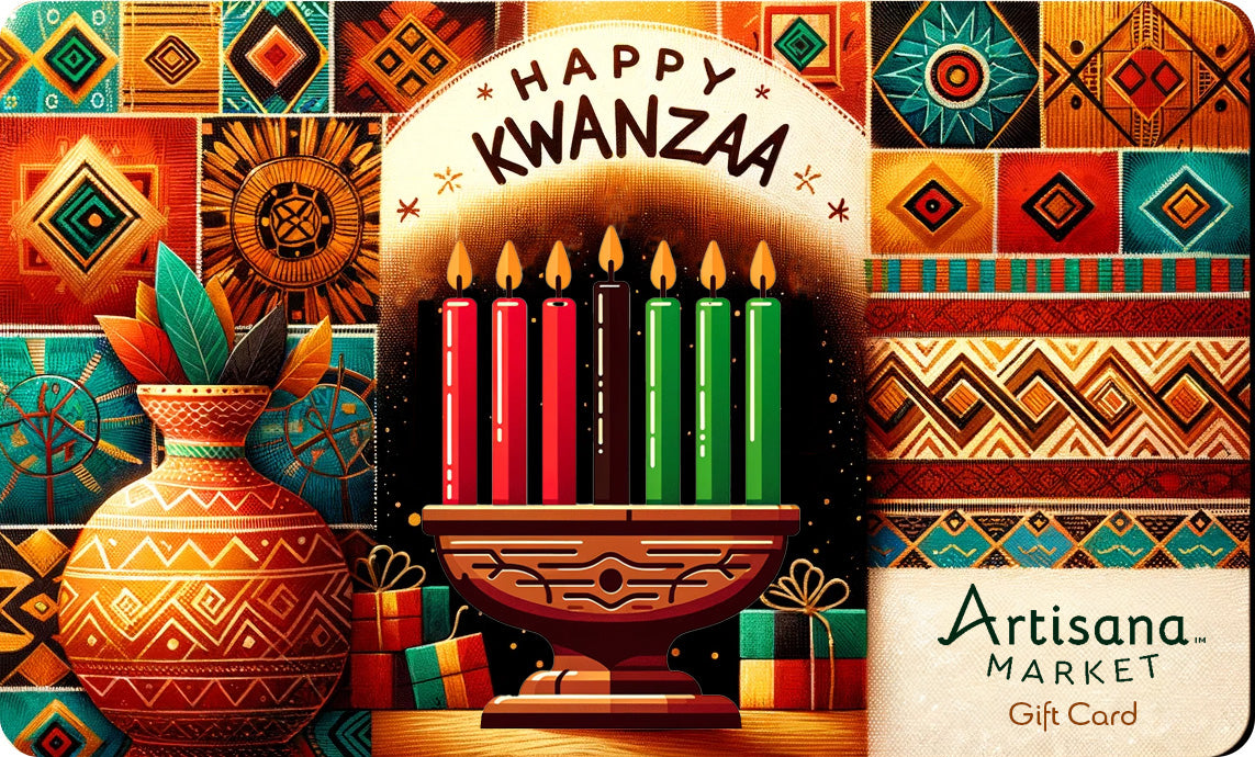 Happy Kwanzaa - Artisana Market Gift Card