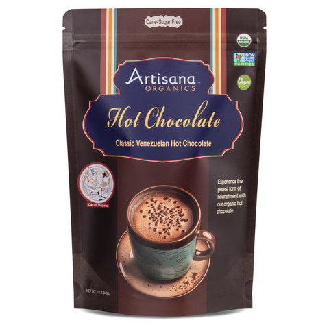 Artisana Organics Classic Venezuelan Hot Chocolate in a 12oz pouch