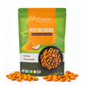Artisana Organics Pistachios Curry Coconut Crunch packaging with pistachios on a white background