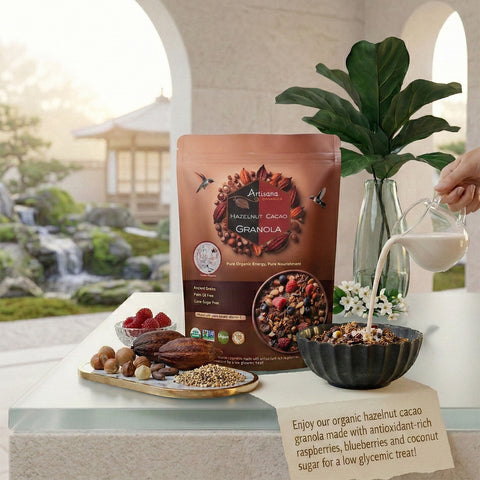 Organic Hazelnut Cacao Granola