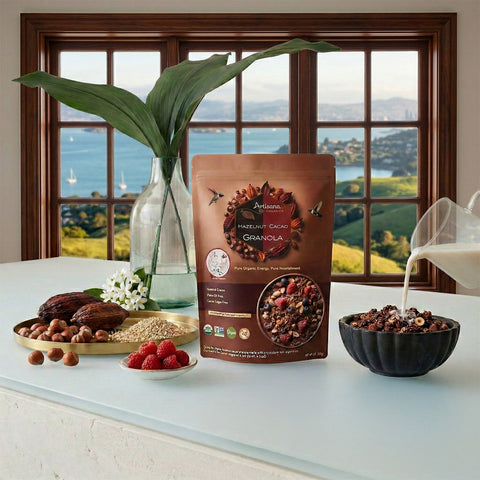 Organic Hazelnut Cacao Granola