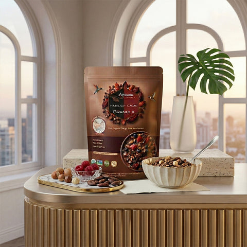 Organic Hazelnut Cacao Granola