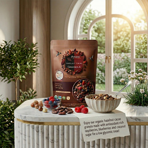 Organic Hazelnut Cacao Granola