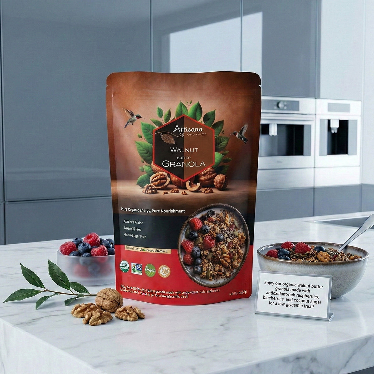 Granola de Nueces Orgánicas