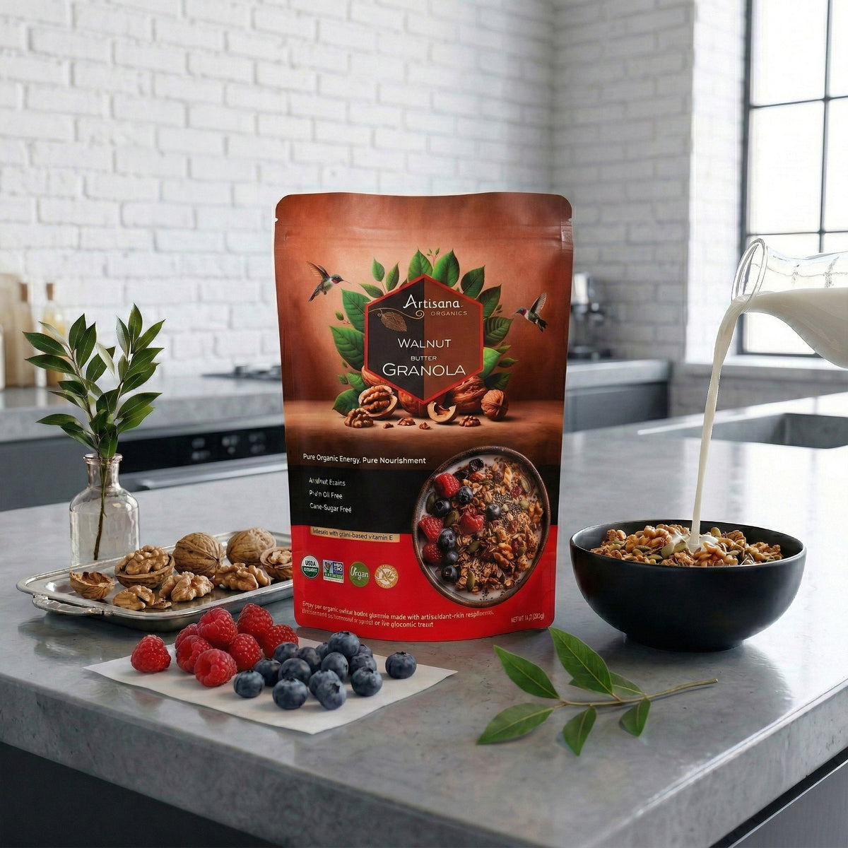Granola de Nueces Orgánicas