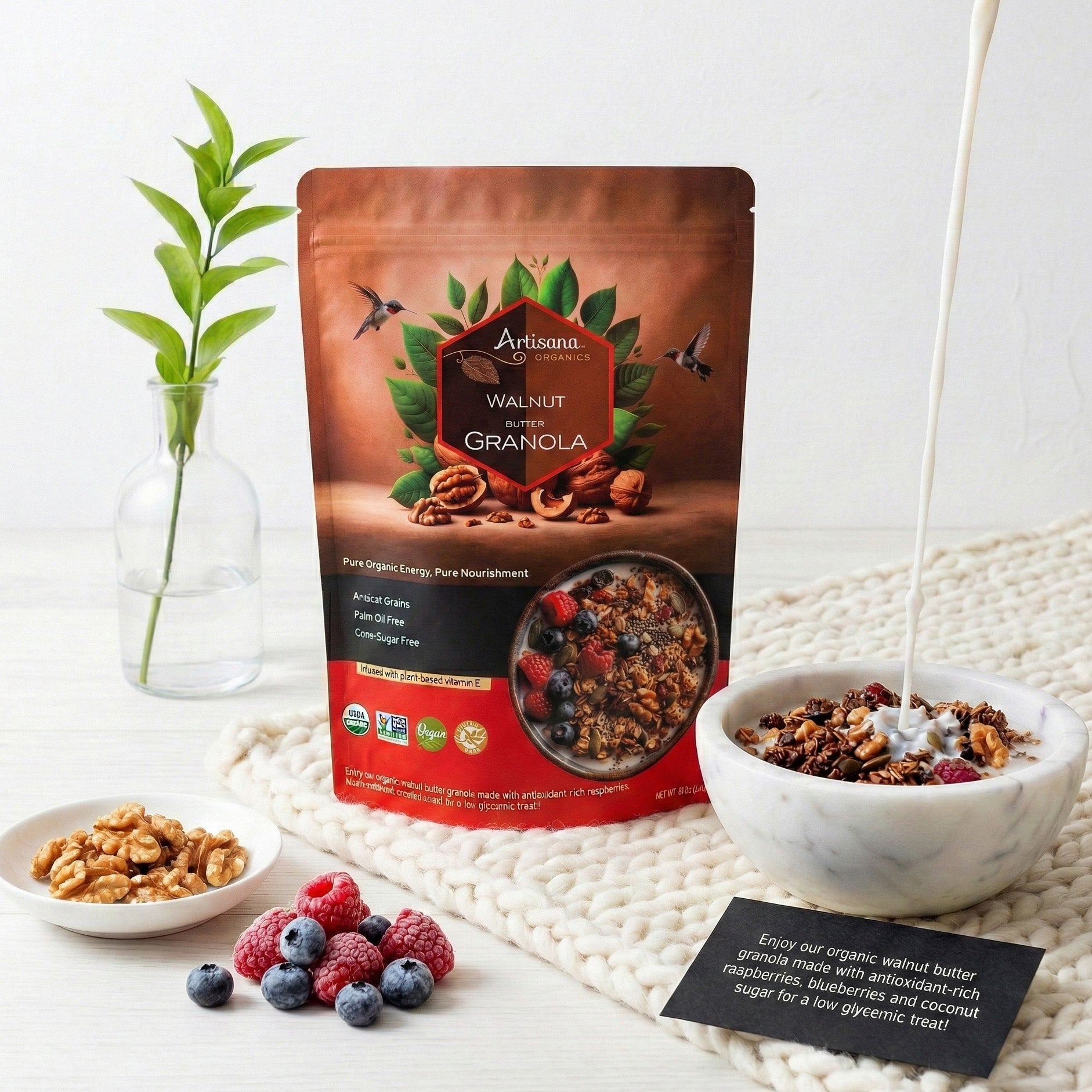 Granola de Nueces Orgánicas