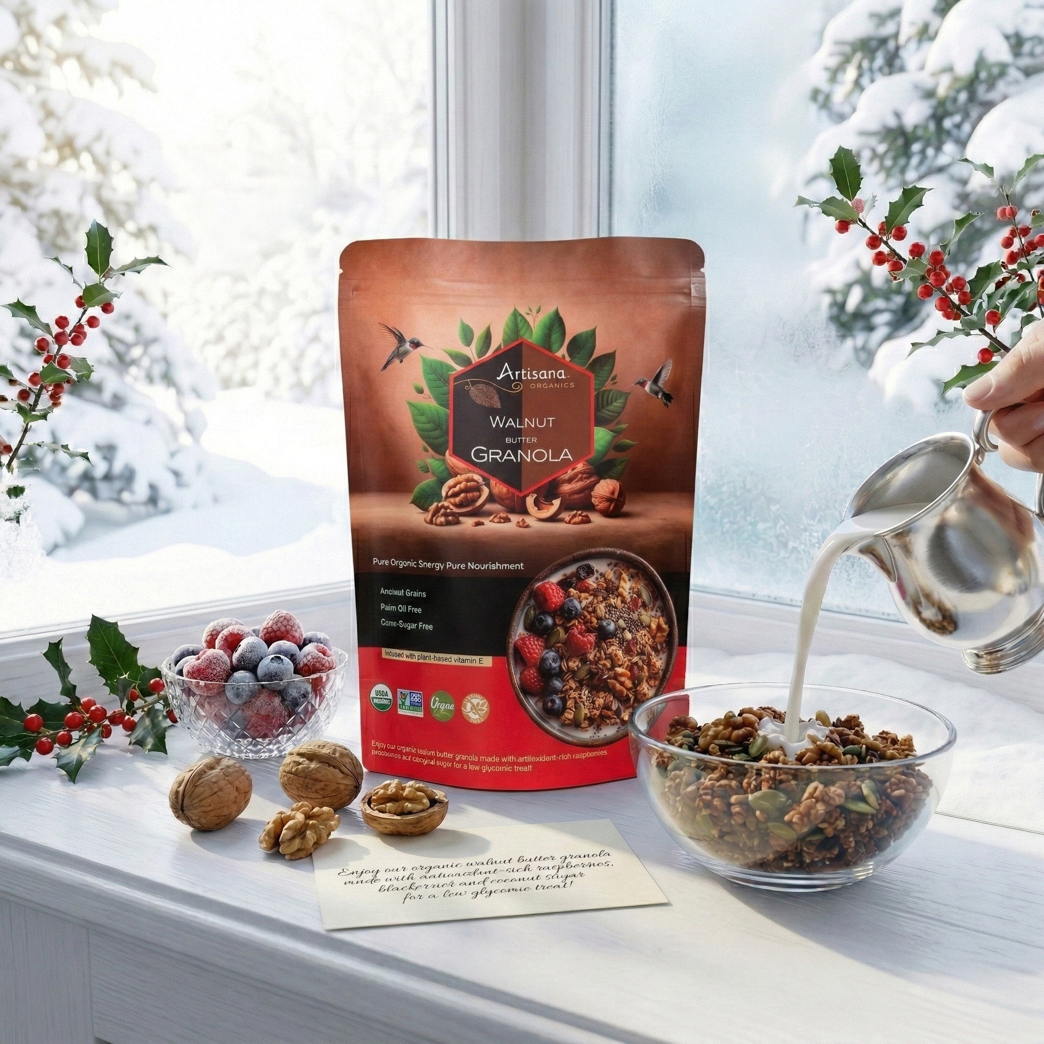 Granola de Nueces Orgánicas