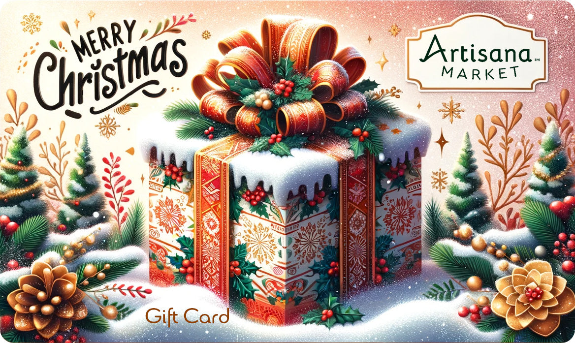 Merry Christmas Gift Card - Artisana Market