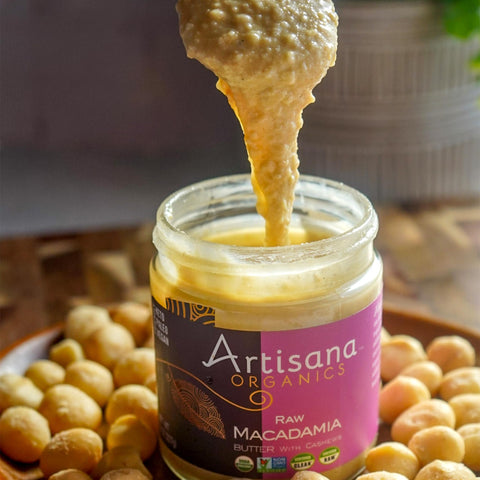Organic Raw Macadamia Cashew Butter
