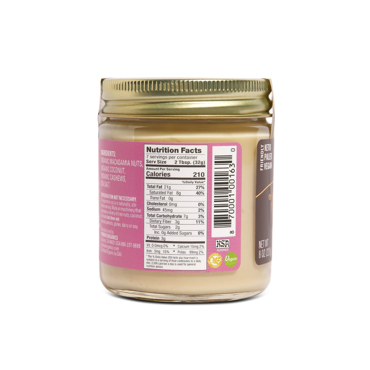 Macadamia Coconut Nut Butter Blend