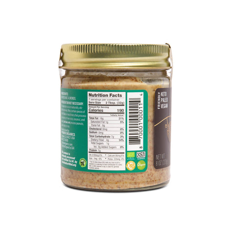 Organic Raw Almond Butter